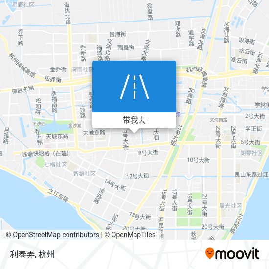利泰弄地图