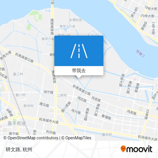耕文路地图
