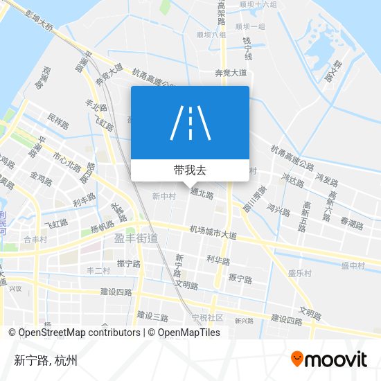 新宁路地图