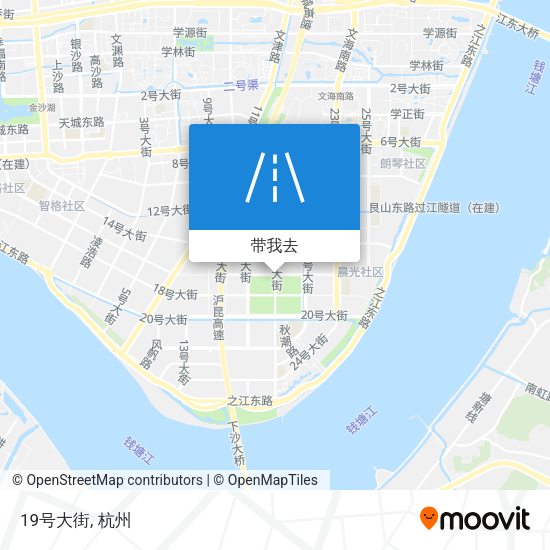 19号大街地图