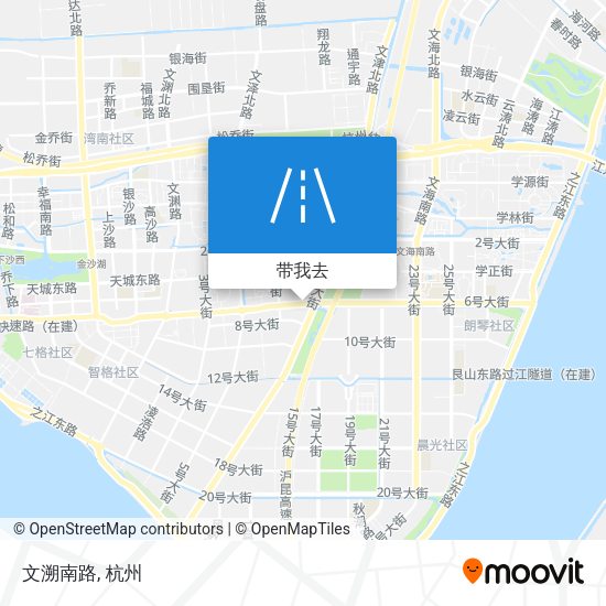 文溯南路地图