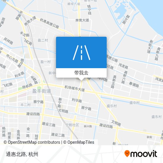 通惠北路地图