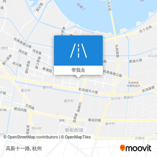 高新十一路地图