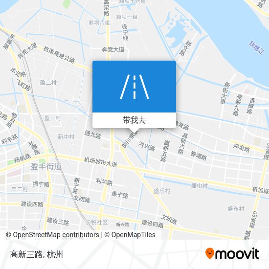 高新三路地图