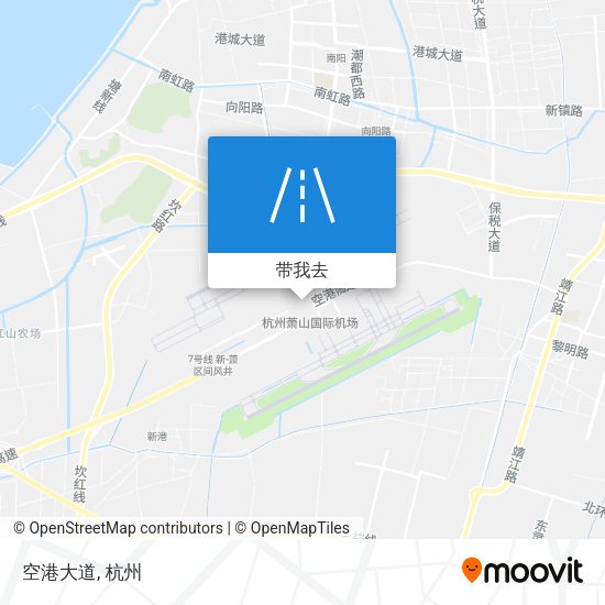空港大道地图