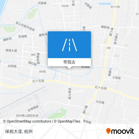 保税大道地图