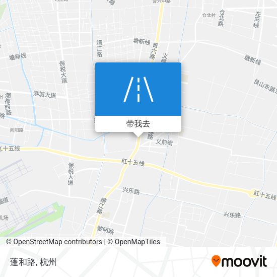 蓬和路地图