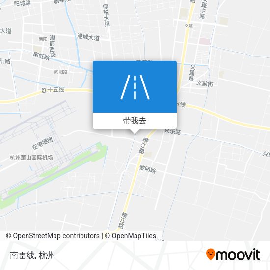 南雷线地图