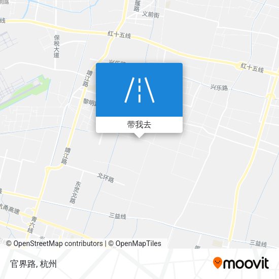 官界路地图