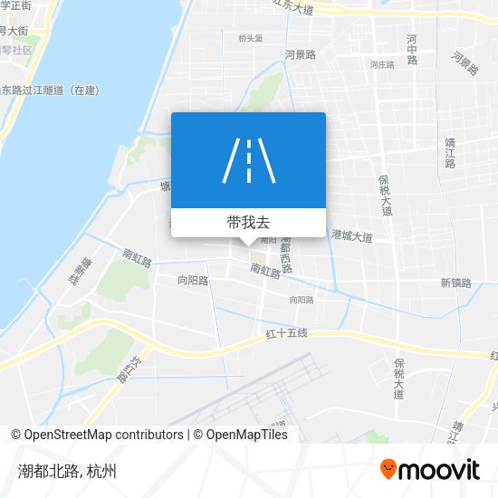 潮都北路地图
