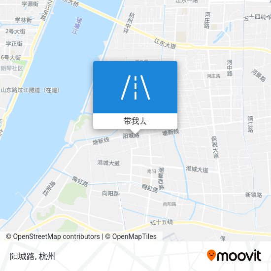 阳城路地图