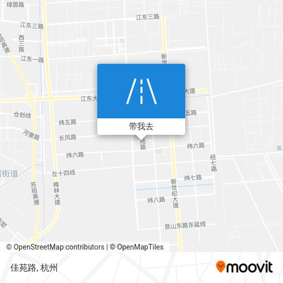 佳苑路地图