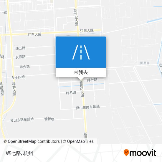 纬七路地图