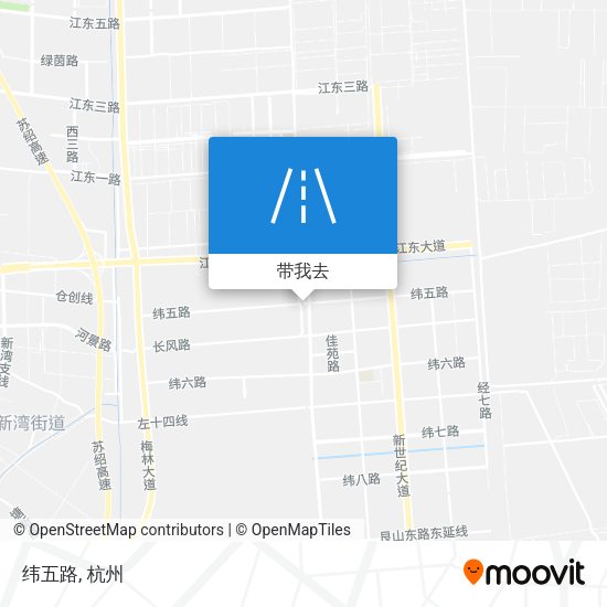 纬五路地图
