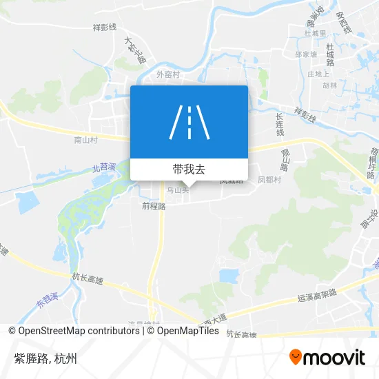 紫塍路地图