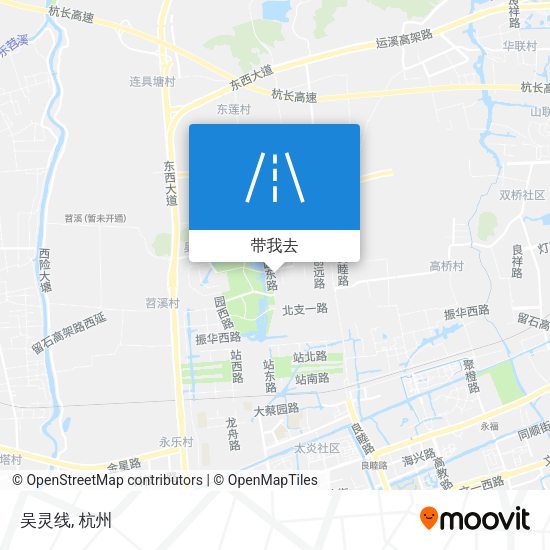 吴灵线地图