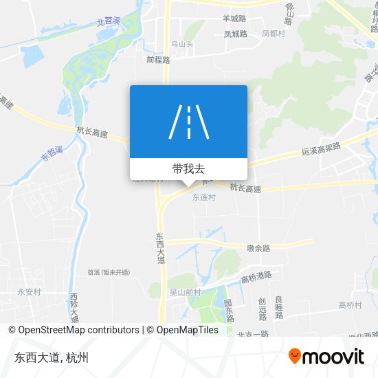 东西大道地图