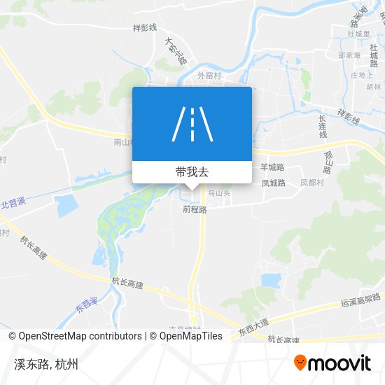 溪东路地图