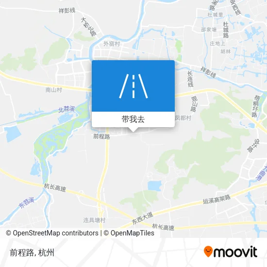 前程路地图