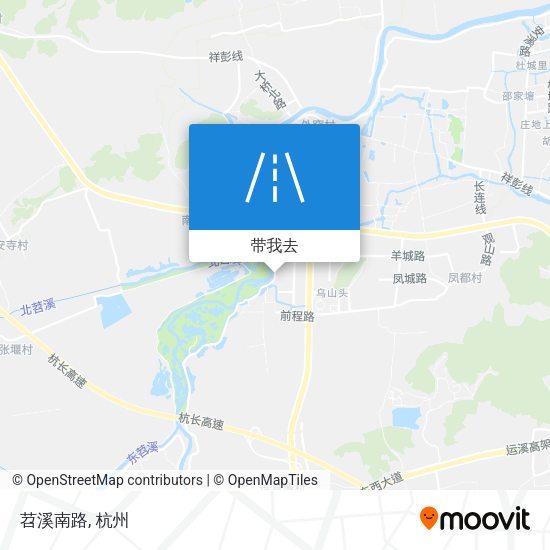 苕溪南路地图