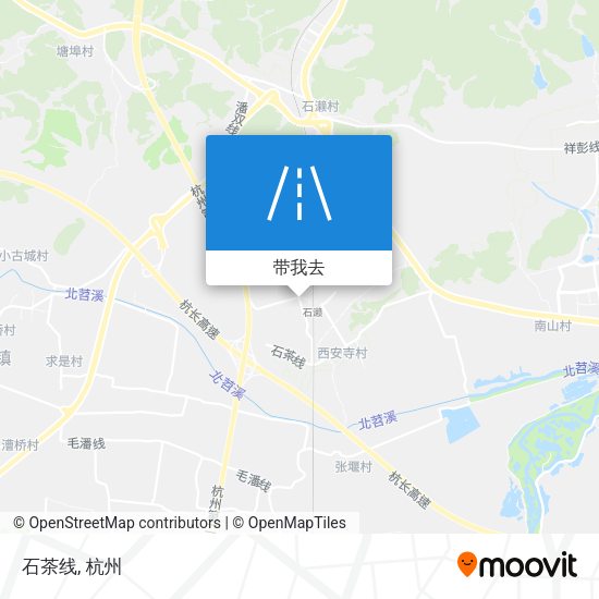 石茶线地图