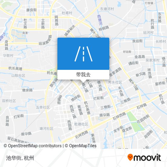 池华街地图