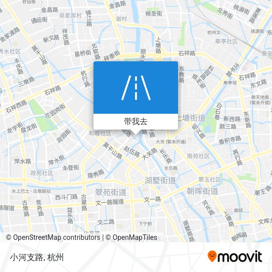 小河支路地图