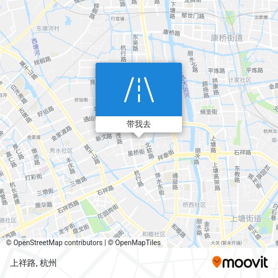 上祥路地图