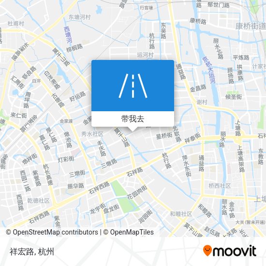 祥宏路地图