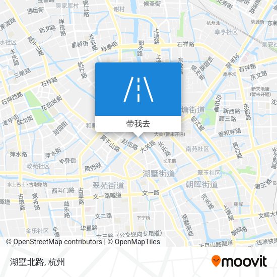 湖墅北路地图