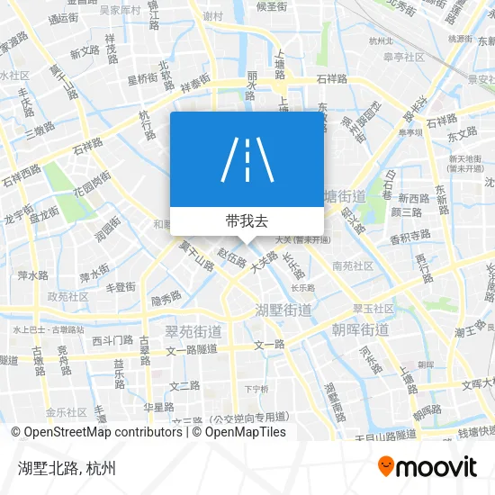 湖墅北路地图