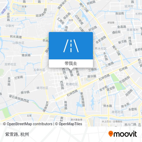 紫萱路地图