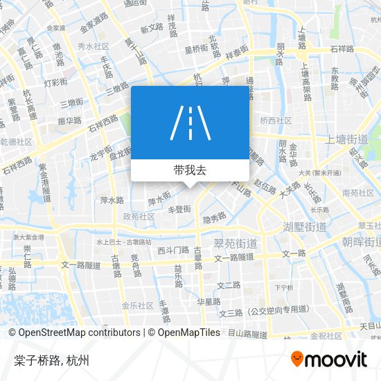 棠子桥路地图