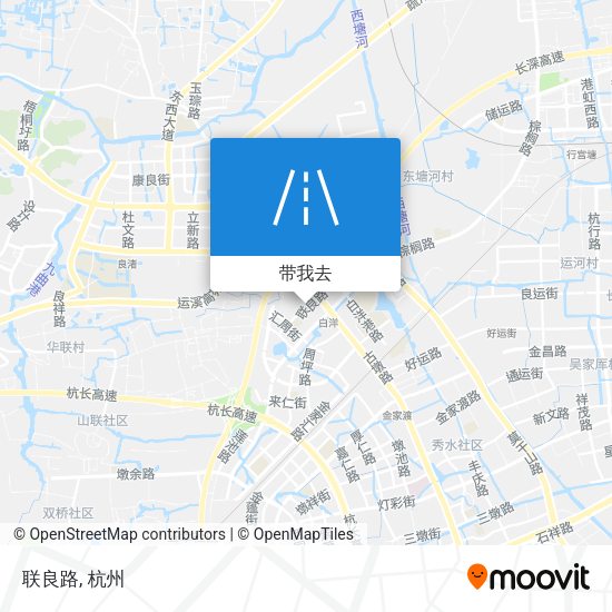 联良路地图