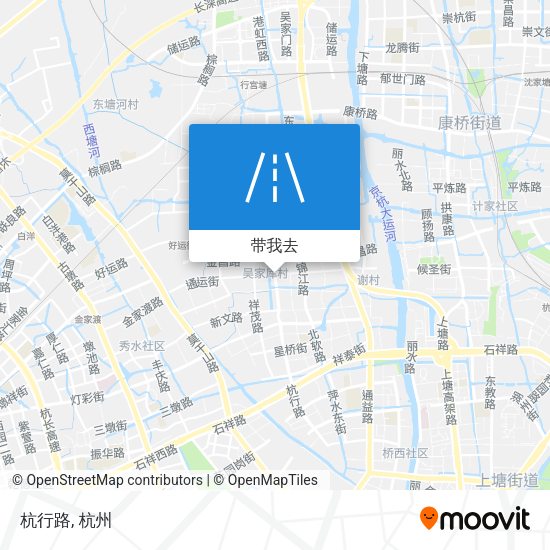 杭行路地图