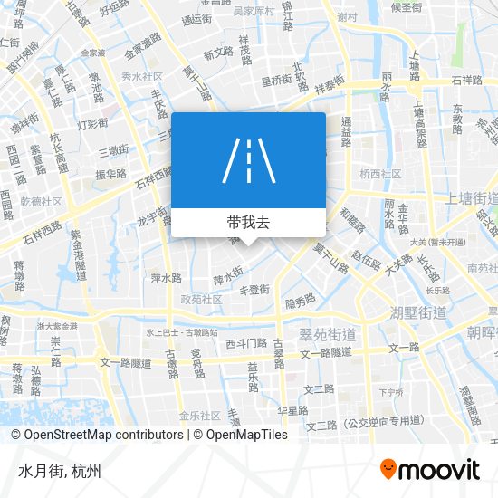 水月街地图