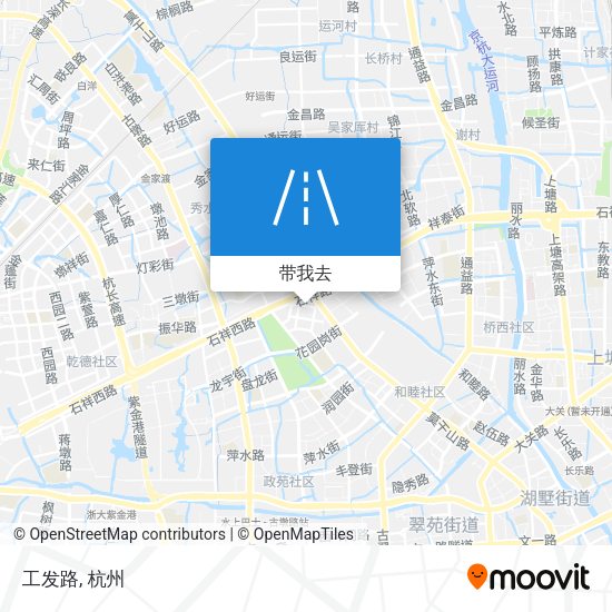 工发路地图