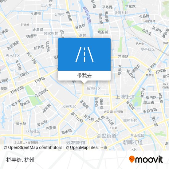 桥弄街地图