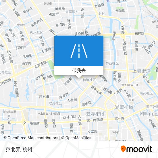 萍北弄地图
