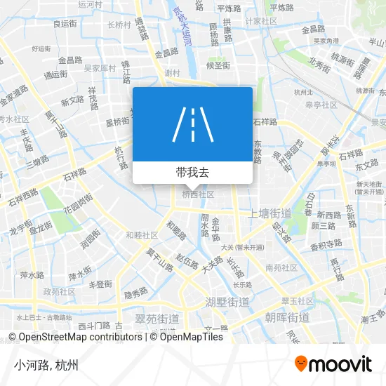 小河路地图