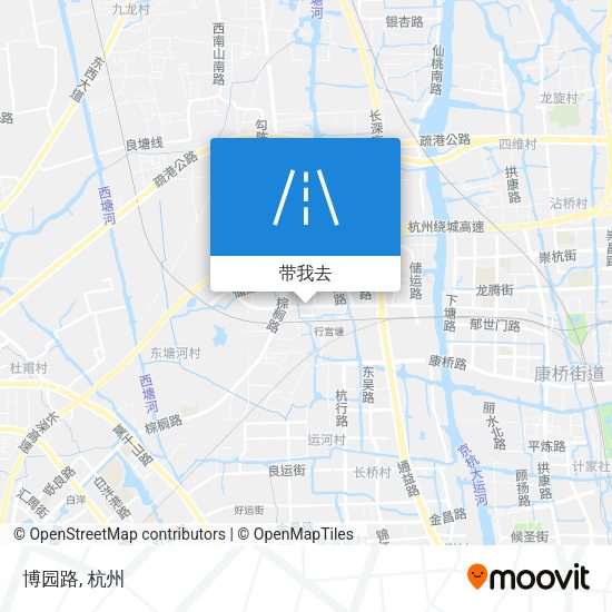 博园路地图