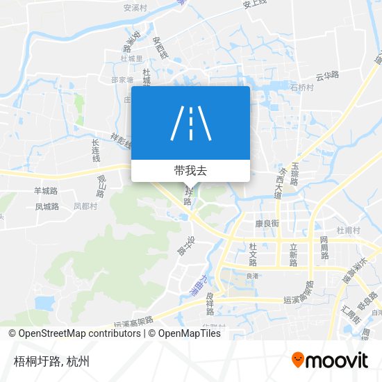 梧桐圩路地图