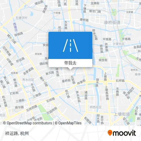 祥运路地图