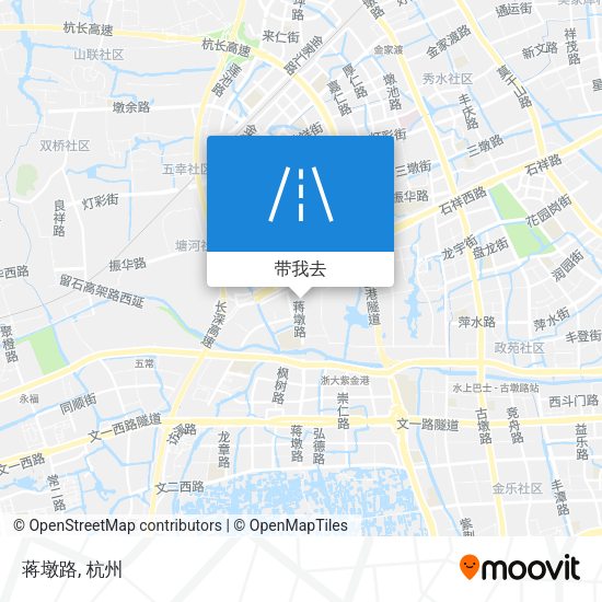 蒋墩路地图