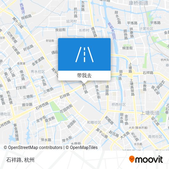 石祥路地图