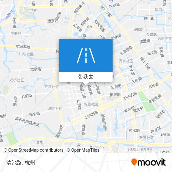 清池路地图