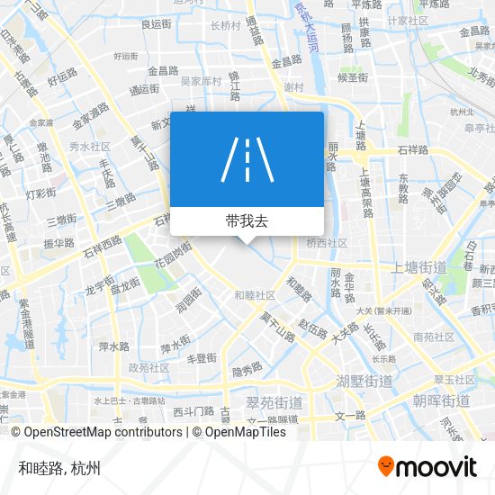和睦路地图
