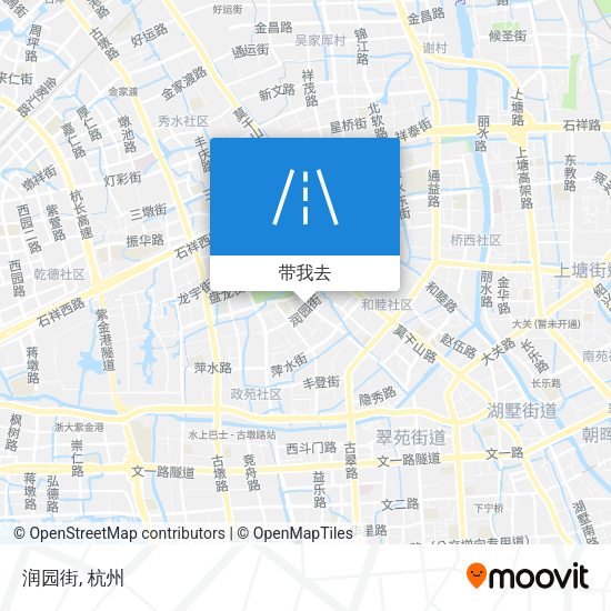 润园街地图