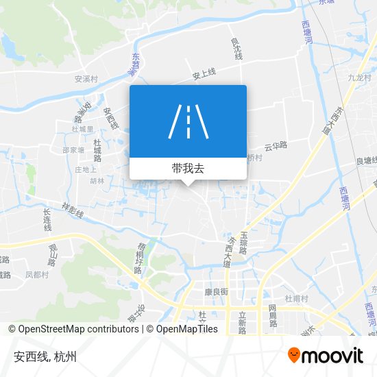 安西线地图