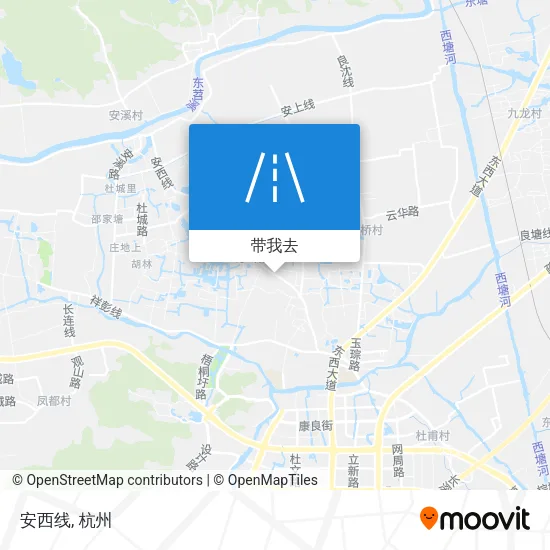 安西线地图